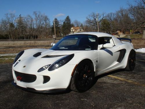 2006 lotus elise turbo - white/blk - large list of upgrades!!  one of a kind!!