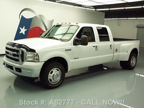 2005 ford f350 lariat diesel dually longbed leather dvd texas direct auto