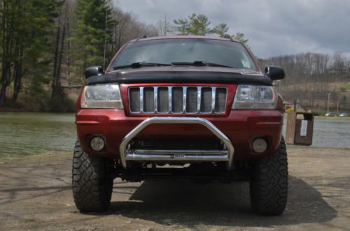 Sell used 2004 jeep grand cherokee overland with long arm ...