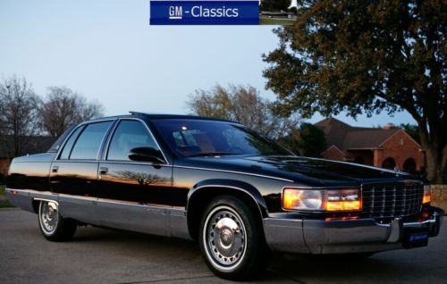 1996 cadillac fleetwood brougham lt1 - worlds finest collector example
