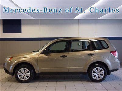 2009 subaru forester x; low miles!