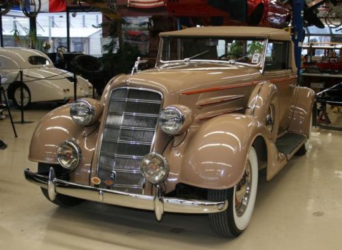 1934 oldsmobile series l eight convertible coupe extremely rare (1 of 5)
