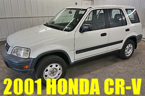 2001 honda cr-v lx  4wd one owner 80+photos see description wow must see!!
