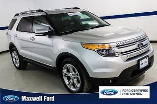 2013 ford explorer fwd 4dr limited comfortable leather seats, 1 owner