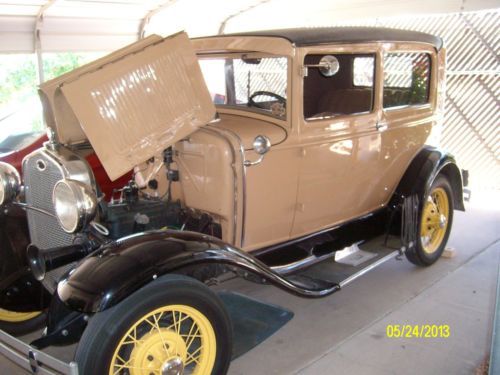 1931 model a ford 2 door sedan