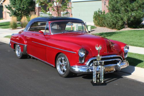 1950 oldsmobile 88 holiday-  a classic muscle car-  restromod- street rod- olds