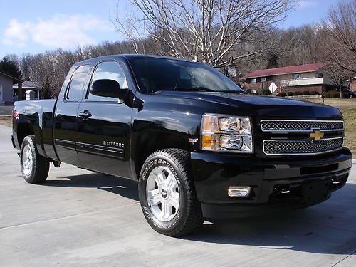 2012 chevrolet silverado 1500 4wd lt z71 ext cab premium package &amp; hd towing pkg