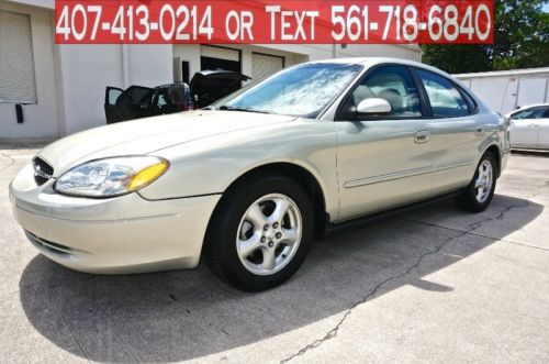 2003 ford taurus ses low miles service at the dealer 02 04