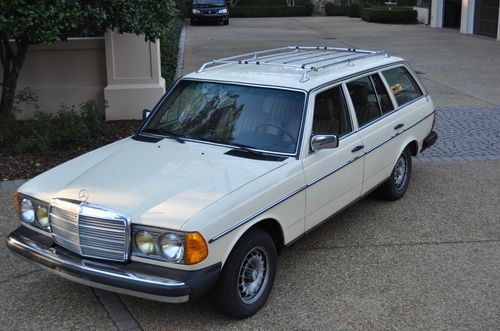 1985 mercedes benz 300tdt wagon turbo diesel 123 chassis