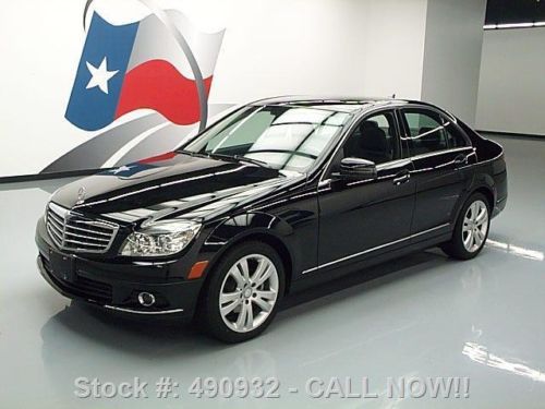 2010 mercedes-benz c300 lux p1 4matic awd sunroof 42k texas direct auto
