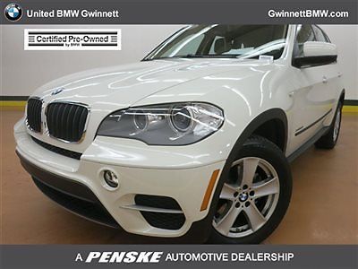 Xdrive35i low miles 4 dr automatic gasoline 3.0l straight 6 cyl alpine white