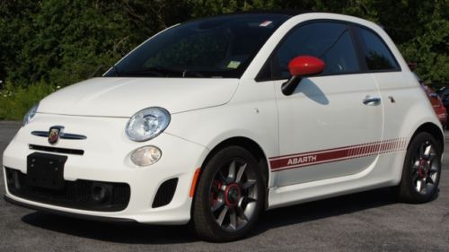 Fiat 500c abarth convertible-less than 500 miles-wholesale! save thousands!