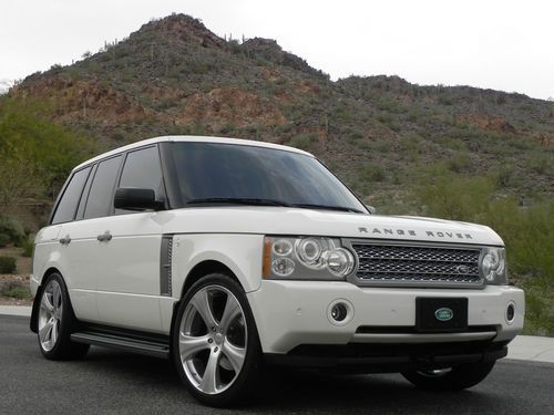 Range rover hse - 22s, dual tvs/dvd, supercharged grills, immaculate w/ no tax!
