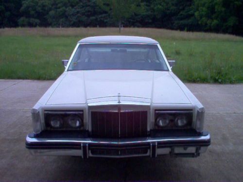 1980 lincoln continental mark vi hardtop 2-door 5.8l