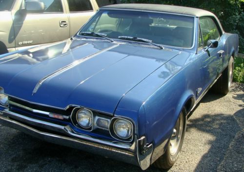 1967 olds oldsmobile 442 cutlass coupe 73,000 miles auto trans excellent running