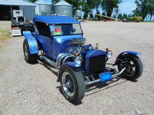 1923  ford t-bucket custom blue venom