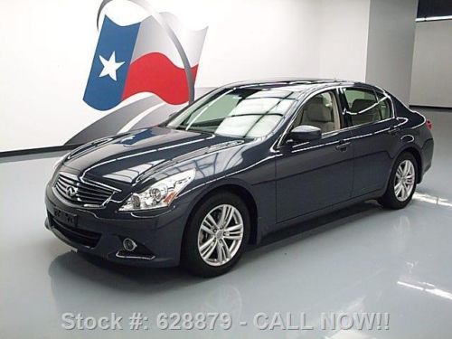 2012 infiniti g37 journey sedan auto sunroof nav 26k mi texas direct auto