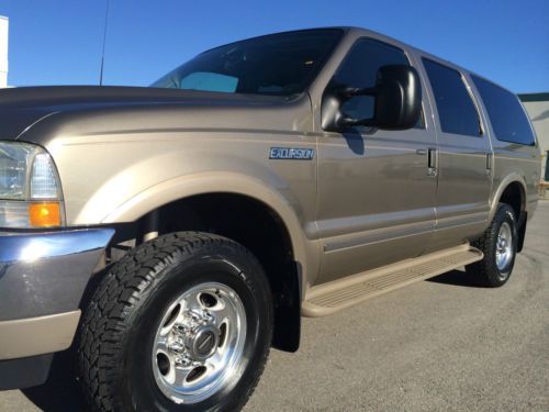 L@@k super clean 2002 ford excursion limited 4x4 - 7.3 powerstroke turbo diesel