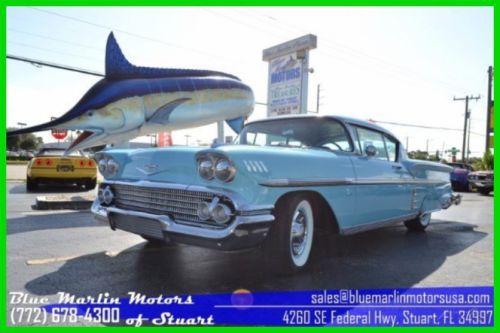 1958 impala sport coupe 348 v8 powerglide automatic restored classic ac ps more!