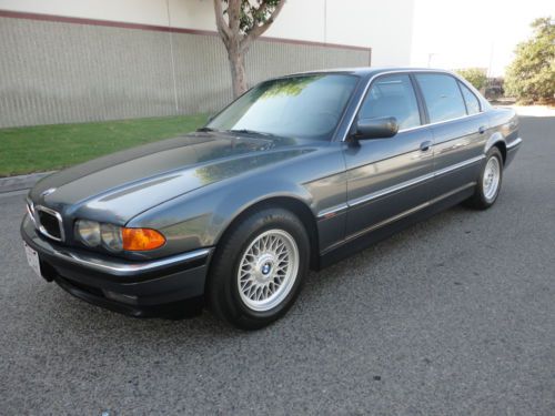 1999 bmw 740il sedan 4.4l auto cold a/c luxurious california car no rust