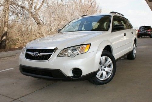 Outback, low 36k miles, satin white, 1-owner, 2.95% apr financing!