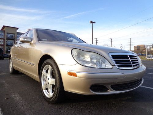 2004 mercedes-benz s430 base sedan 4-door 4.3l v8 fully loaded