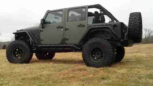 Olive drab jeep jk #4