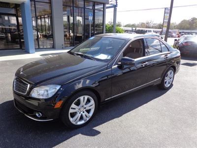 2010 mercedes-benz c-class c300 /black with almond/mocha