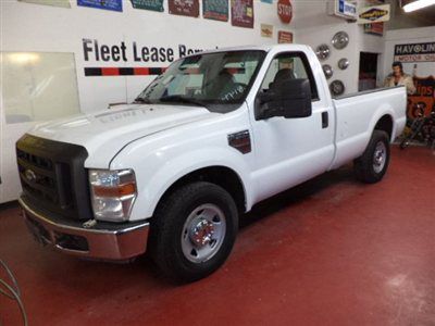 No reserve 2008 ford sd f-250 diesel, bad turbo, 1 owner off corp lease