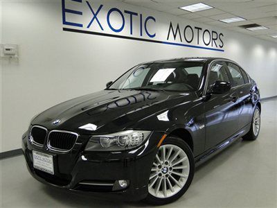 2010 bmw 335xi sedan blk/blk turbo nav xenons cold pkg push start cd warranty