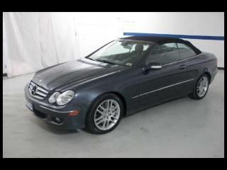 08 mercedes-benz clk convertible, leather, low miles, we finance!