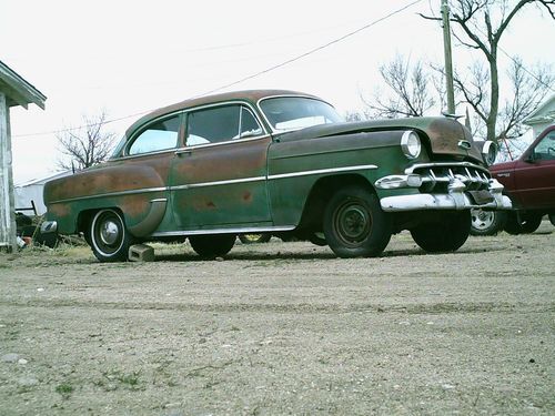 1954 chevy 210, 2 door, clean original title, original engine and transmission
