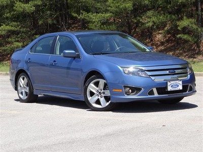 Sport 3.5l v6 blue black leather sync certified nice financing 1 owner