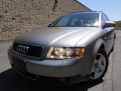 Audi a4 1.8t quattro wagon heated leather seats free autocheck  clean no reserve