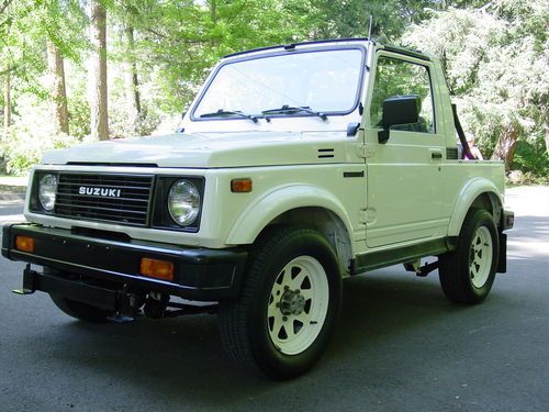 Sell Used 88 Suzuki Samurai Soft Top Trail Runner In Ely