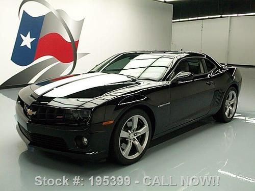 2010 chevy camaro 2ss 6-spd rs htd seats 20" wheels 7k texas direct auto