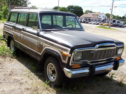 1979 jeep grand wagoneer ltd v-8 leather 1-owner needs restoration