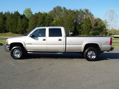 Chevrolet 3500 4x4 crew cab long bed 1ton single rear wheel 6.0l v8 gasoline