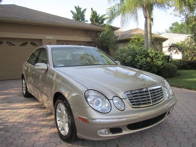 Mercedes-benz e320 one elderly fl owner only 35k miles pristine immaculate mint!