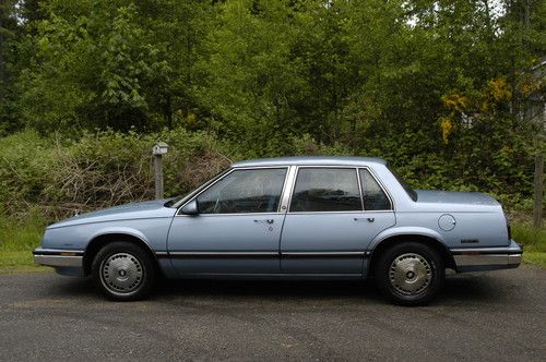 1989 buick lasabre limited 4 door blue/blue sedan ~ 1 owner ~ low miles for age