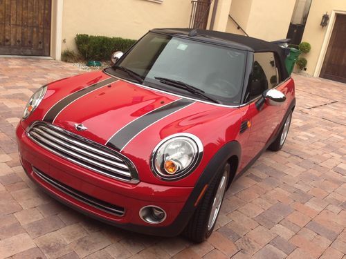 2009 mini cooper base convertible 2-door 1.6l