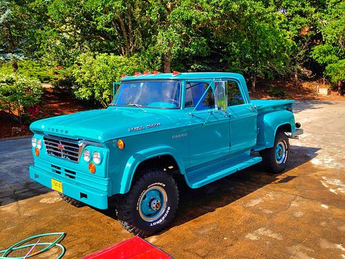 1964 dodge power wagon w300 crew cab - 440 v8 - frame off restoration - veryrare