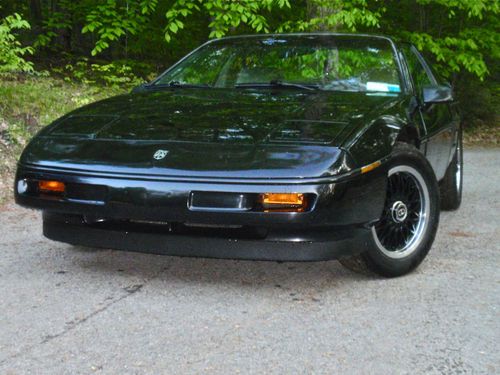1988 pontiac fiero formula 5 speed 75000 miles clean car no reserve