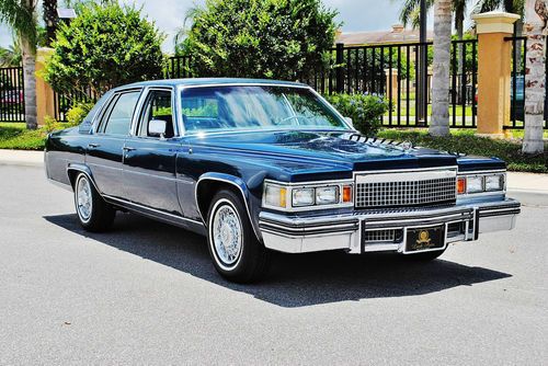Simply beautiful 1979 cadillac fleetwood brougham  d'elegance loaded low miles