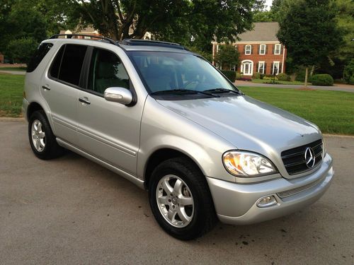 2003 mercedes benz ml500 awd navigation heated seats bose very clean