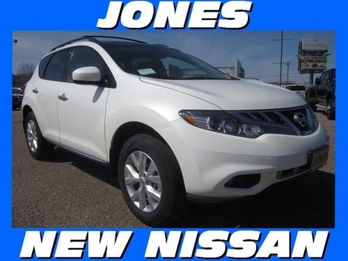 New 2013 nissan murano sl navigation package msrp $41795