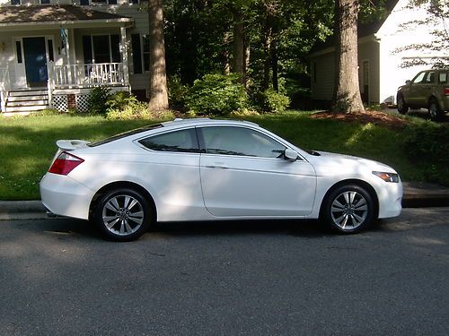 Purchase Used 2009 Honda Accord Ex L Coupe 2 Door 2 4l White