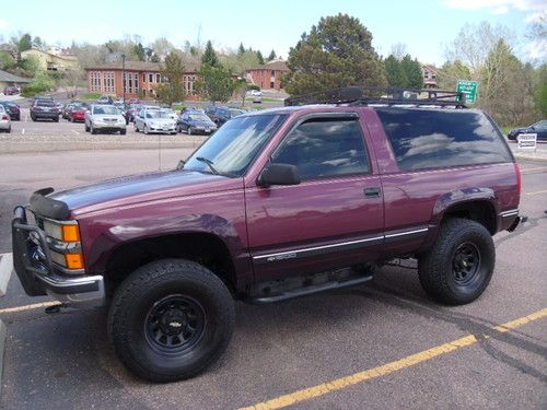 1997 gm chevy tahoe rare 2dr ls 9k on engine trans w/ 36k mile warranty