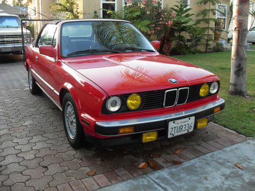 1989 bmw 325i  convertible 2-door