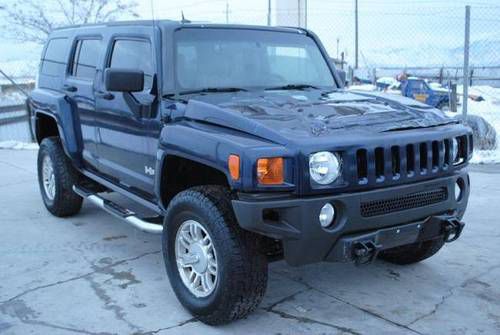2007 hummer h3 4wd damadge repairable rebuilder only 34k miles